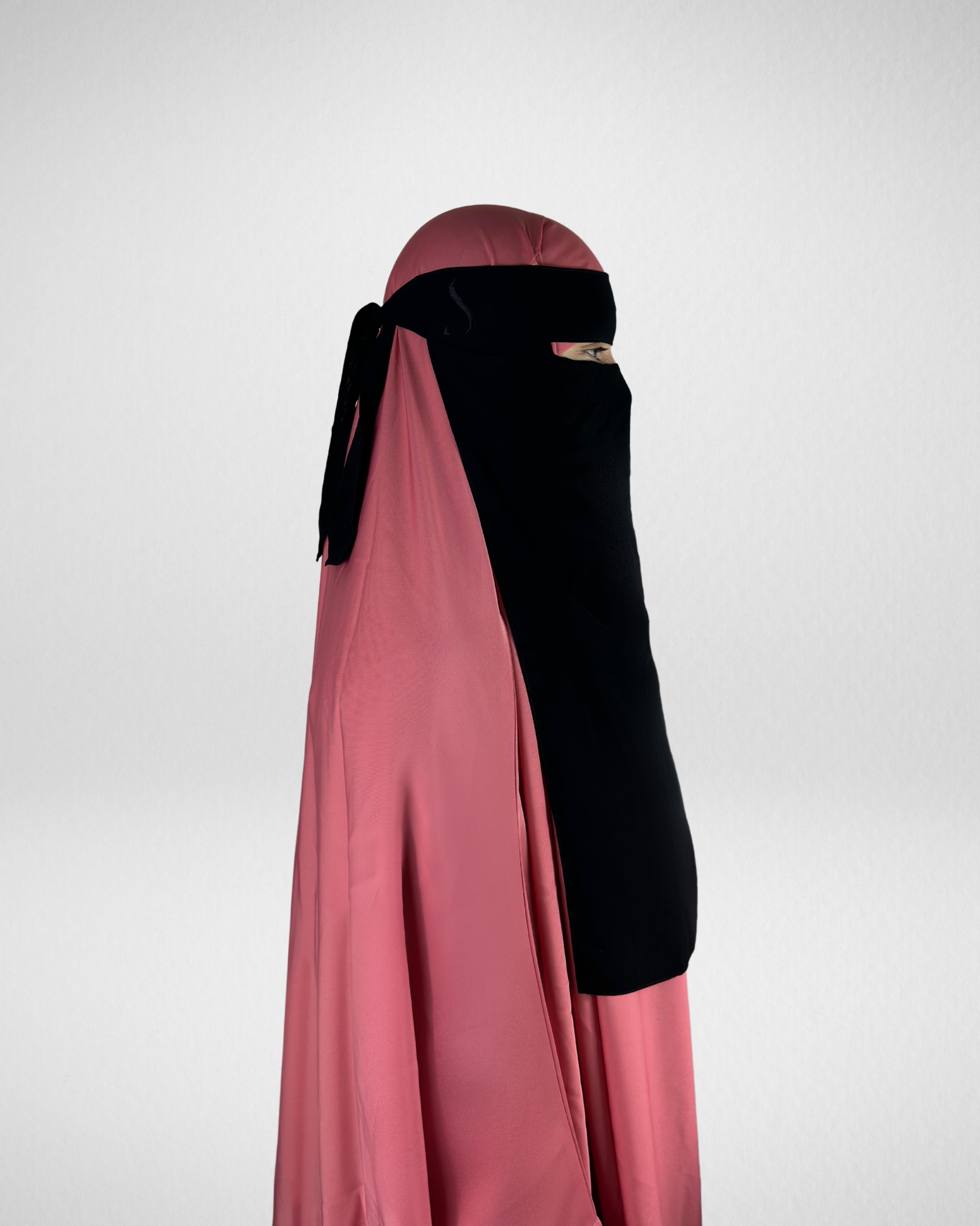 Long Single Niqab - Non Pinch