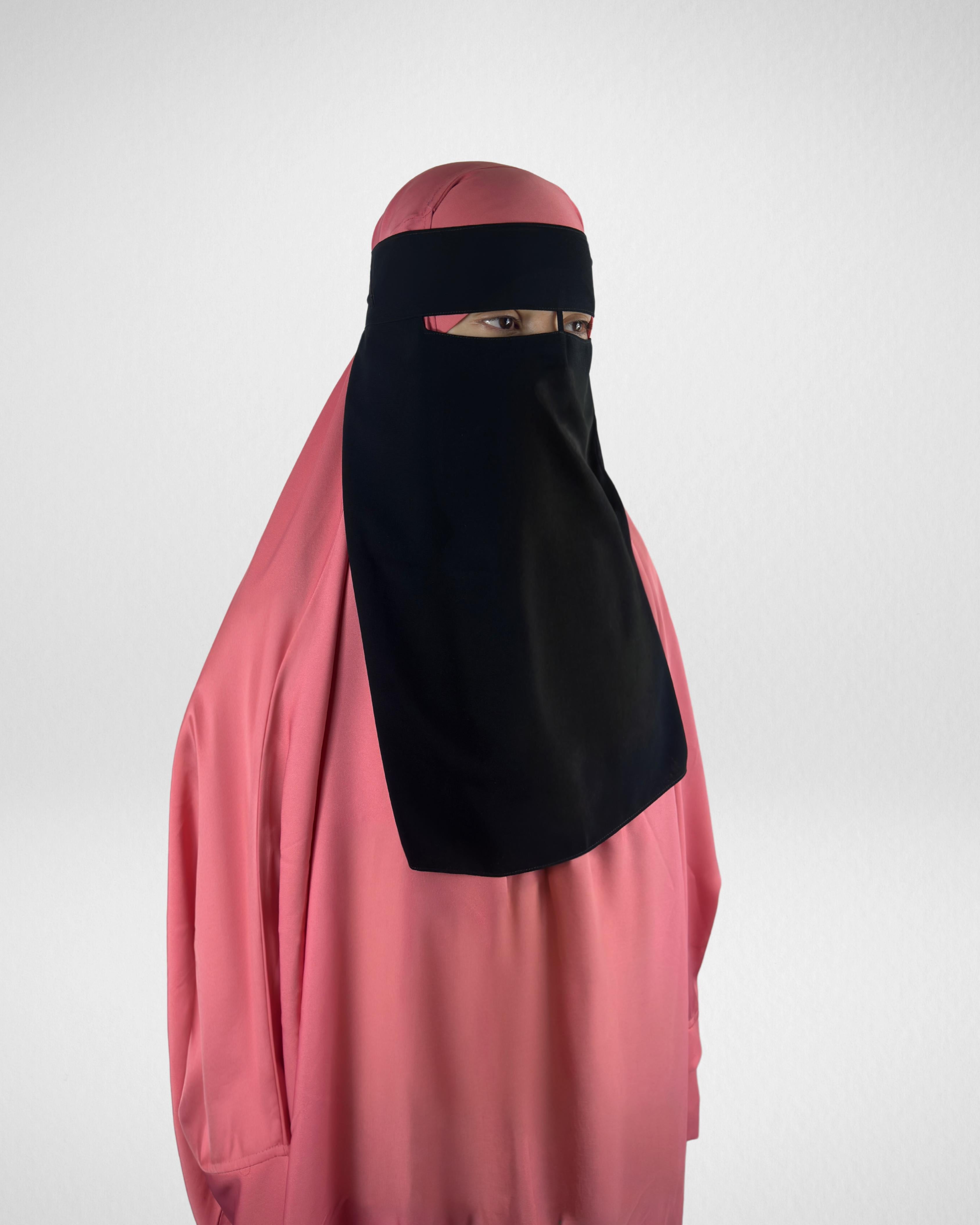 Medium Niqab - Non Pinch with String